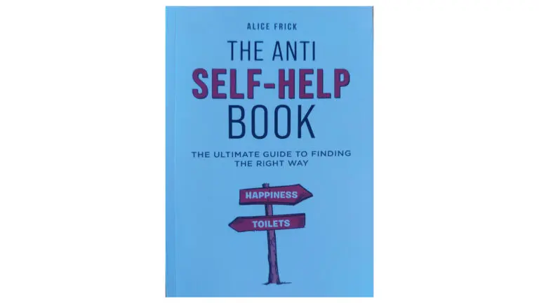 anti self help book